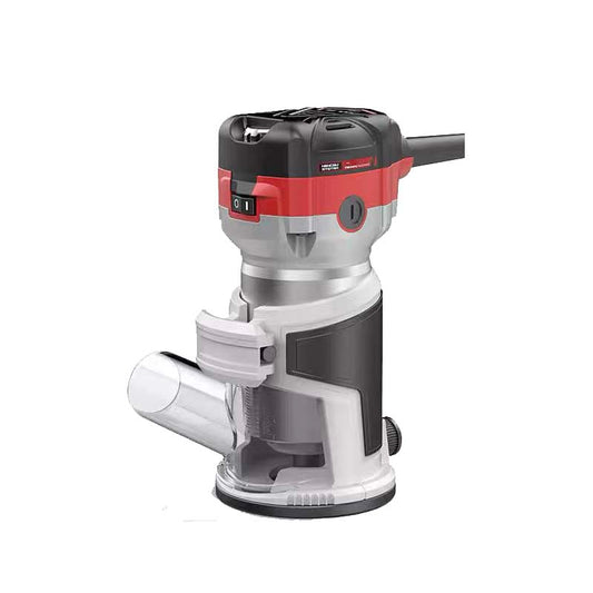 800W Powerful  Handheld Trim Router with Constant Speed and Soft Start System for Wood Grooving and Various Edge Trimming