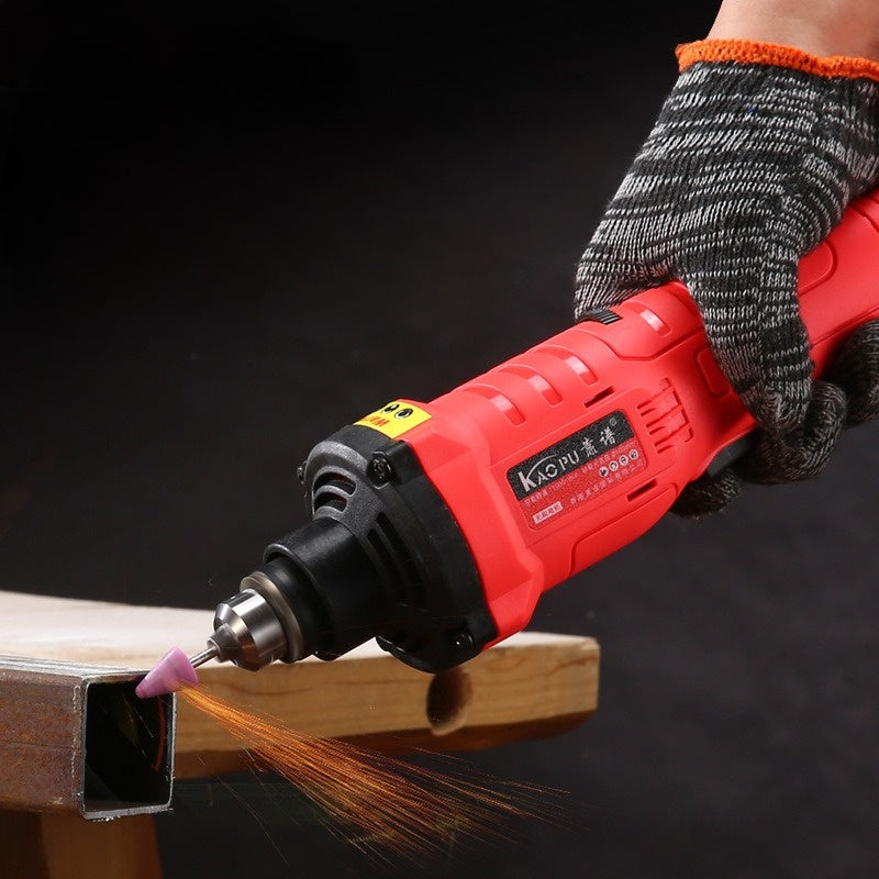 Brushless Lithium Electric 6mm Cordless Die Grinder with Upgraded Performance, Enhanced Safety & Durability, and Extended Shaft.